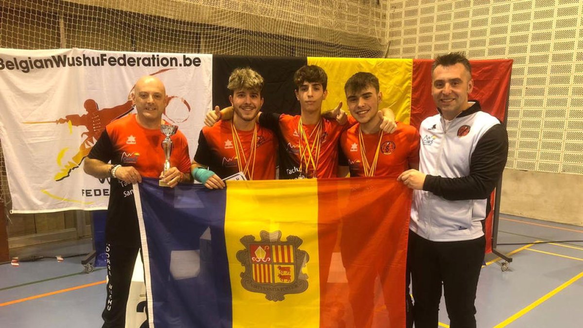 L'equip nacional, a Bèlgica.