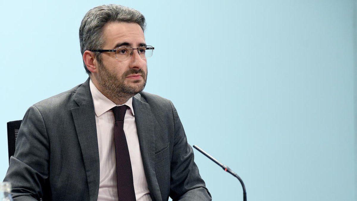 El ministre de Finances, Eric Jover