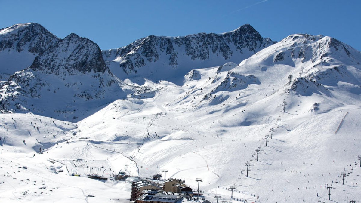 Les pistes del sector de Pas de la Casa.