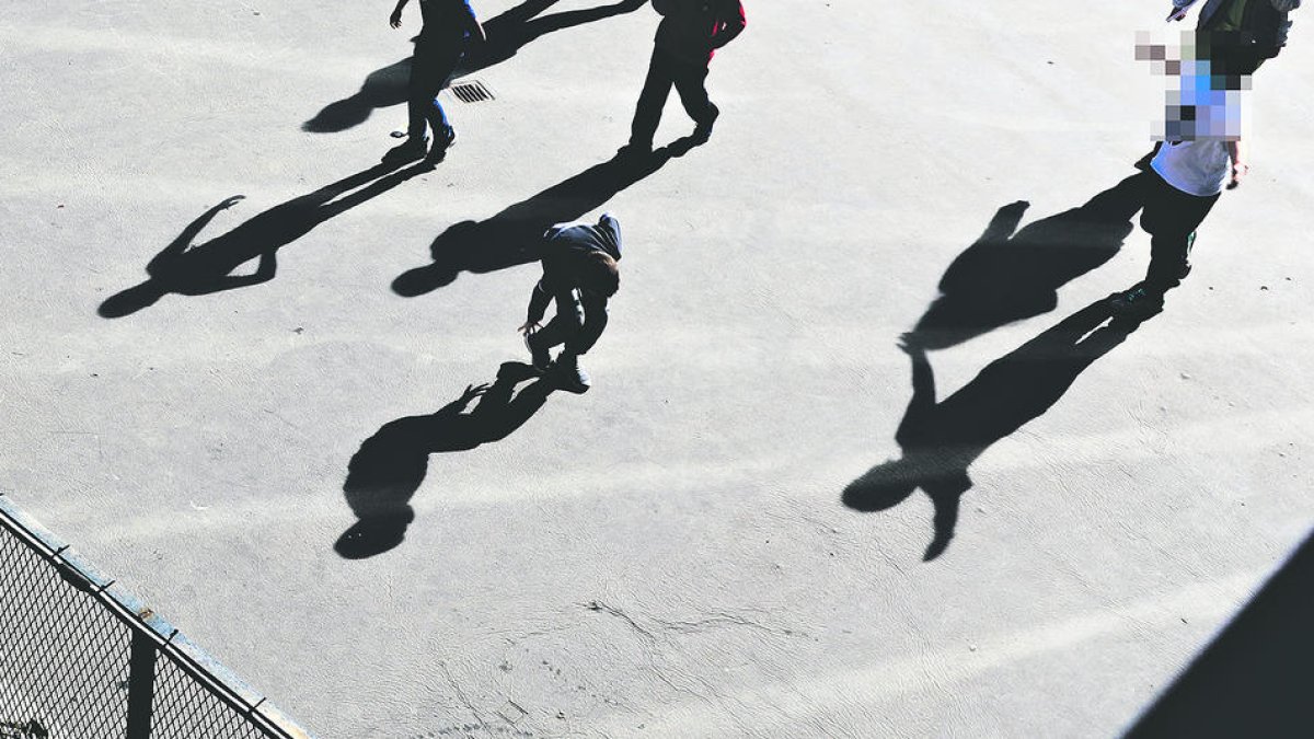 Un pati de col·legi a Escaldes-Engordany.