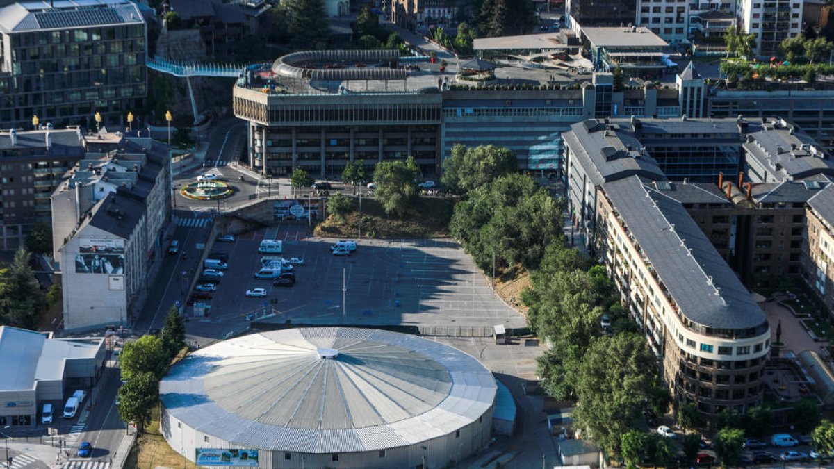 L'edifici de la plaça de braus.