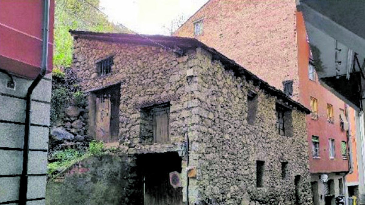 La borda ubicada al carrer de l'Obac.