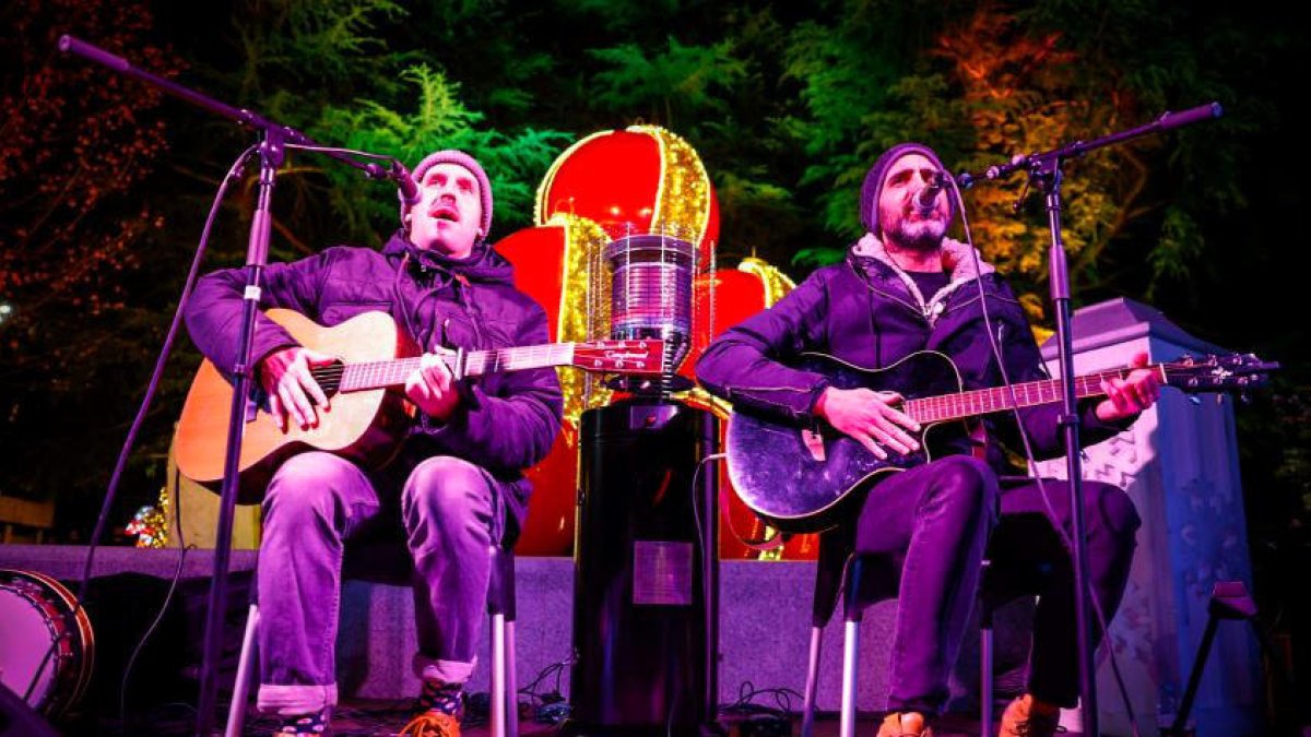 Actuació a la mostra.