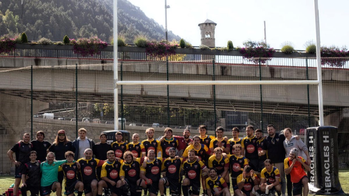 La plantilla del VPC Andorra.