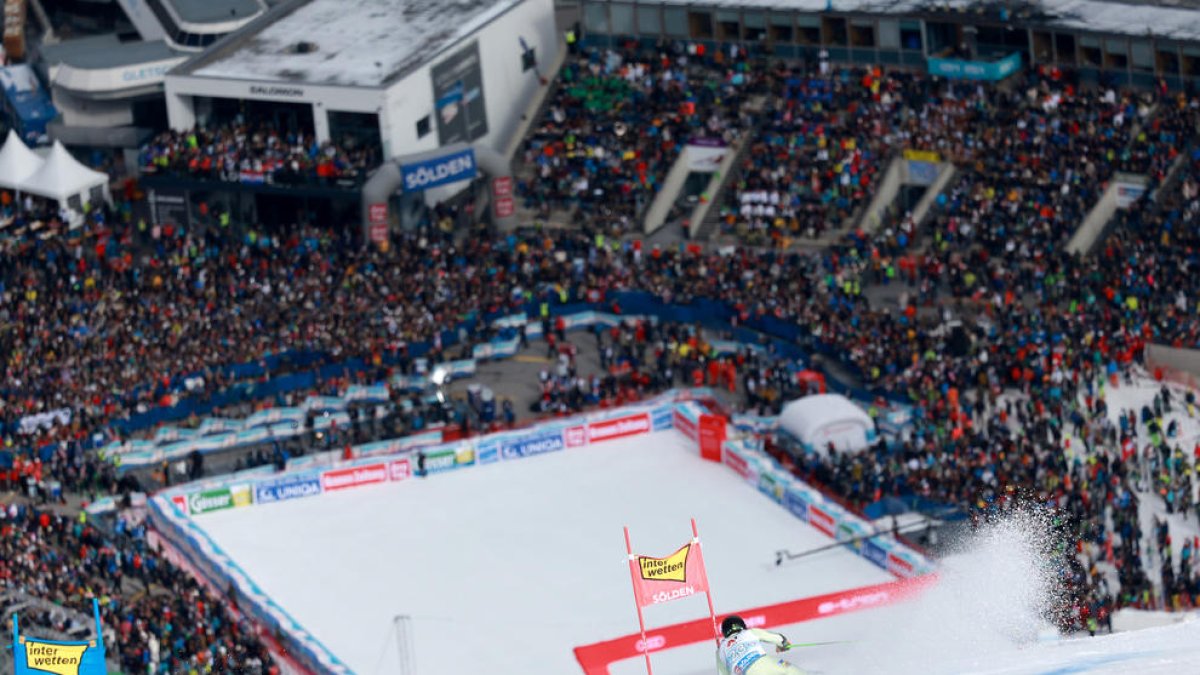 Verdú, a la Copa del Món de Sölden.