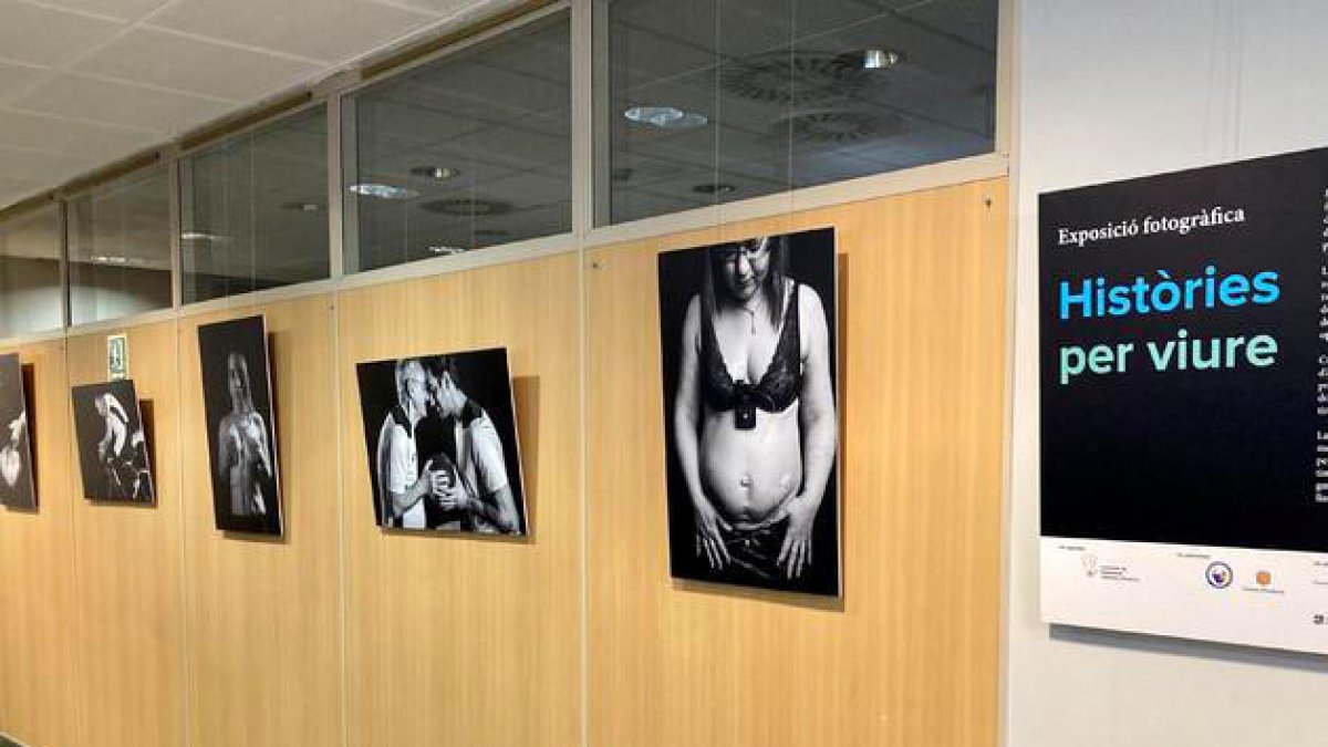 L'exposició fotogràfica 'Històries per viure'.