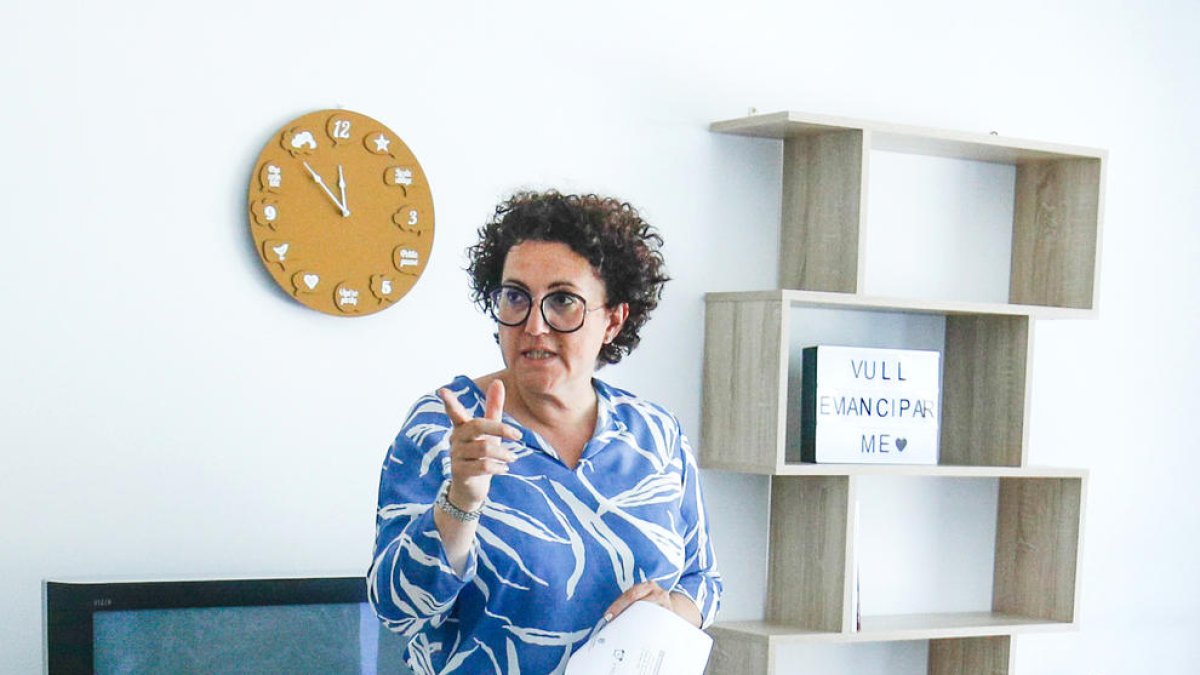 La ministra d'Afers Socials.