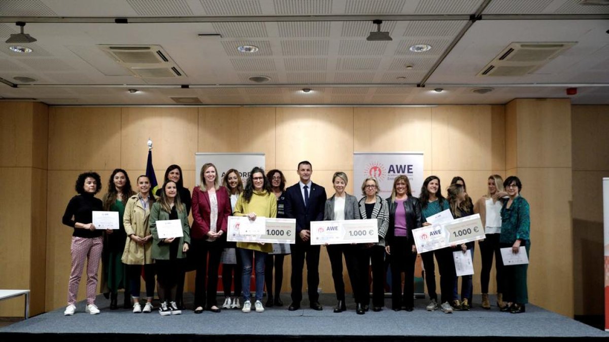 Cerimònia final amb l'entrega de premis a les emprenedores andorranes