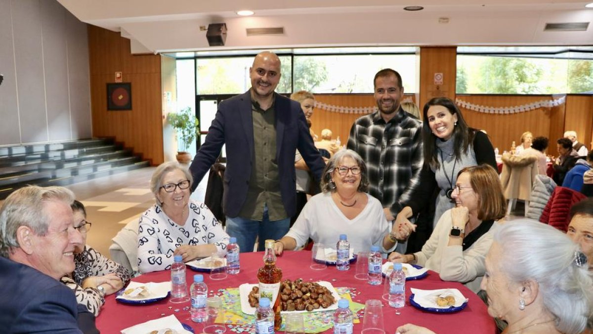 Laura Mas ho ha anunciat en el marc de la Castanyada per la gent gran