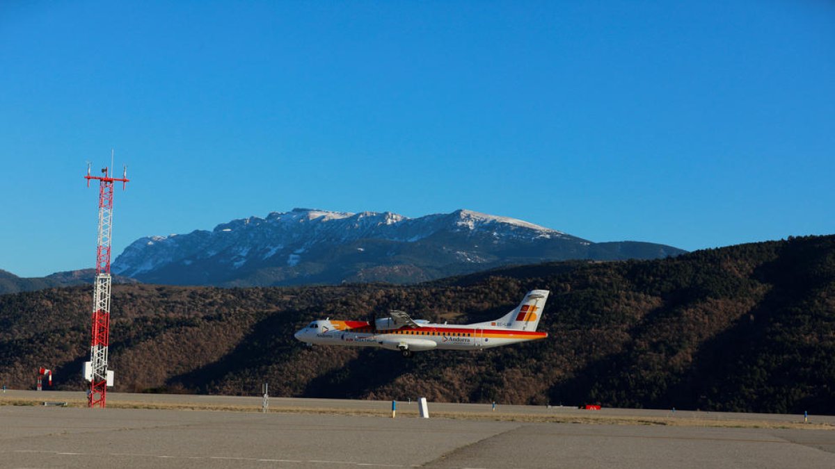 L'aeroport d'Andorra-la Seu.