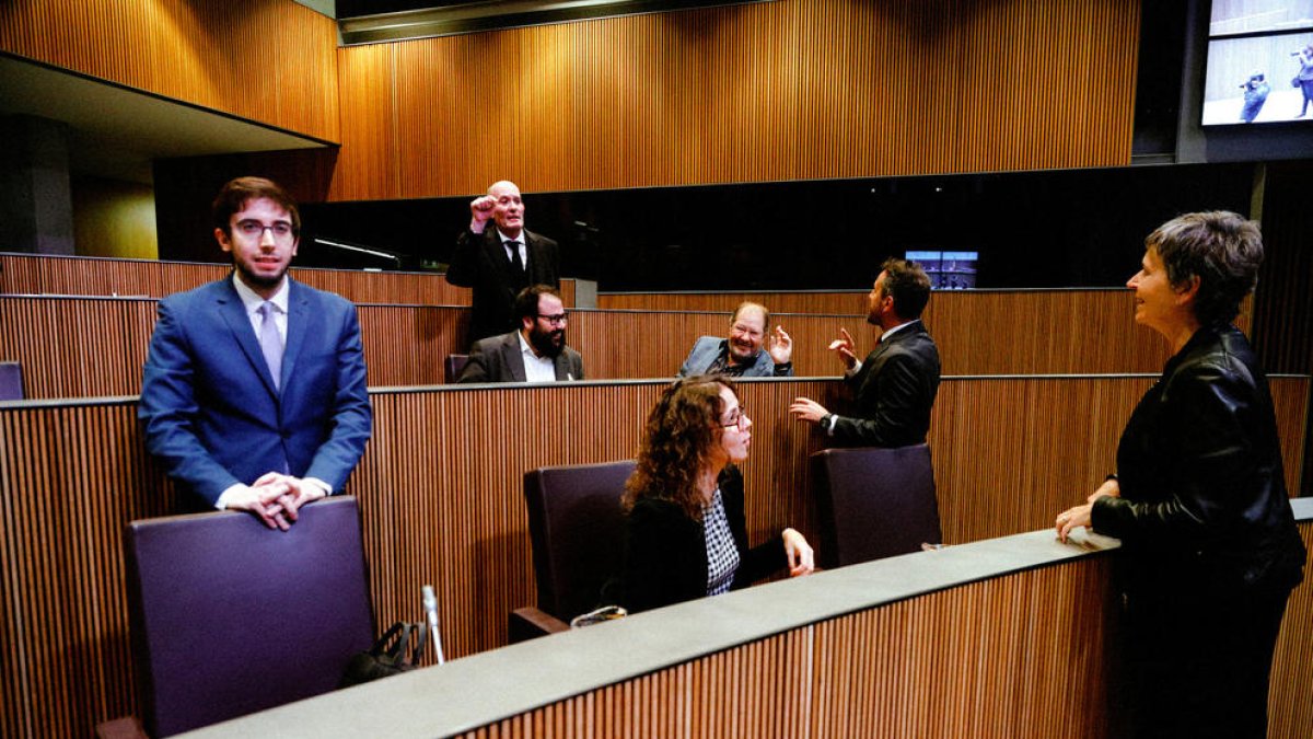 Els consellers generals del grup socialdemòcrata.