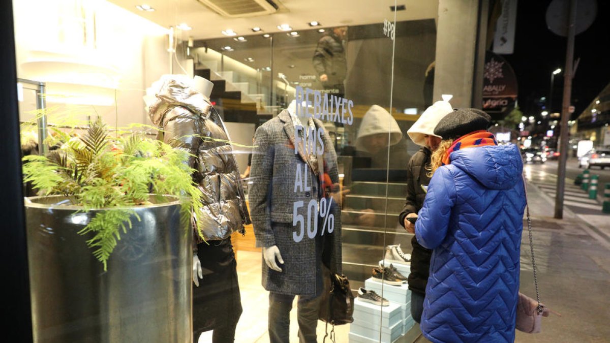 Un aparador de la capital.