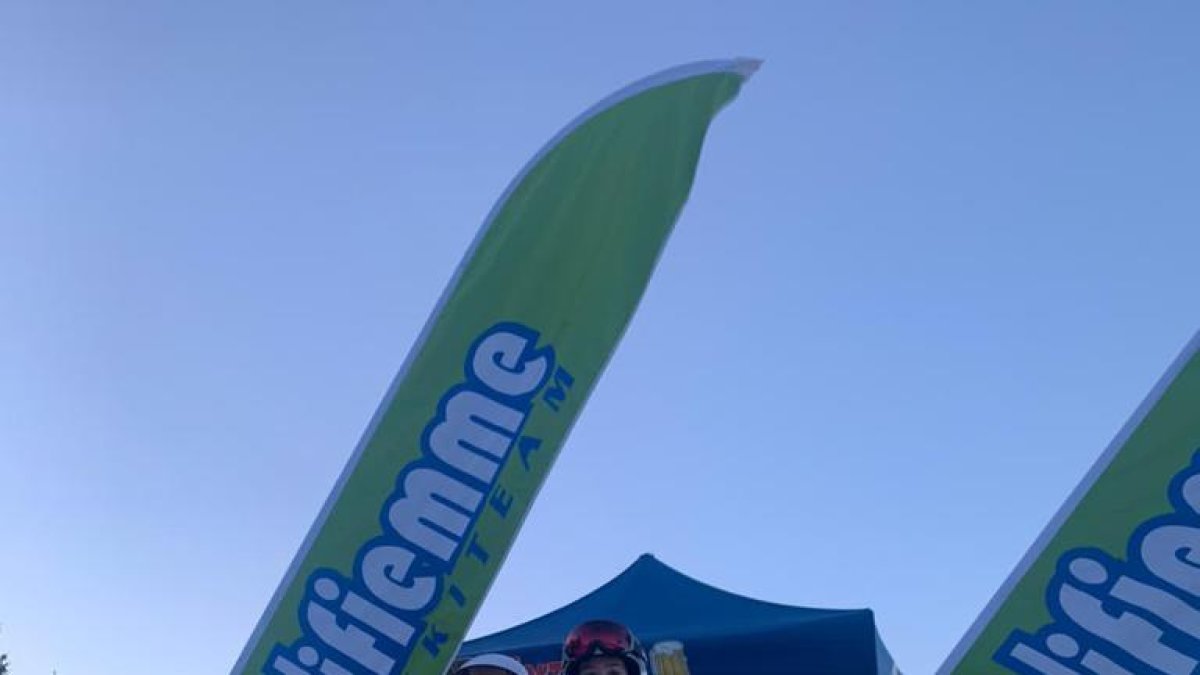 Carla Mijares amb la 2ª Ludovica Righi