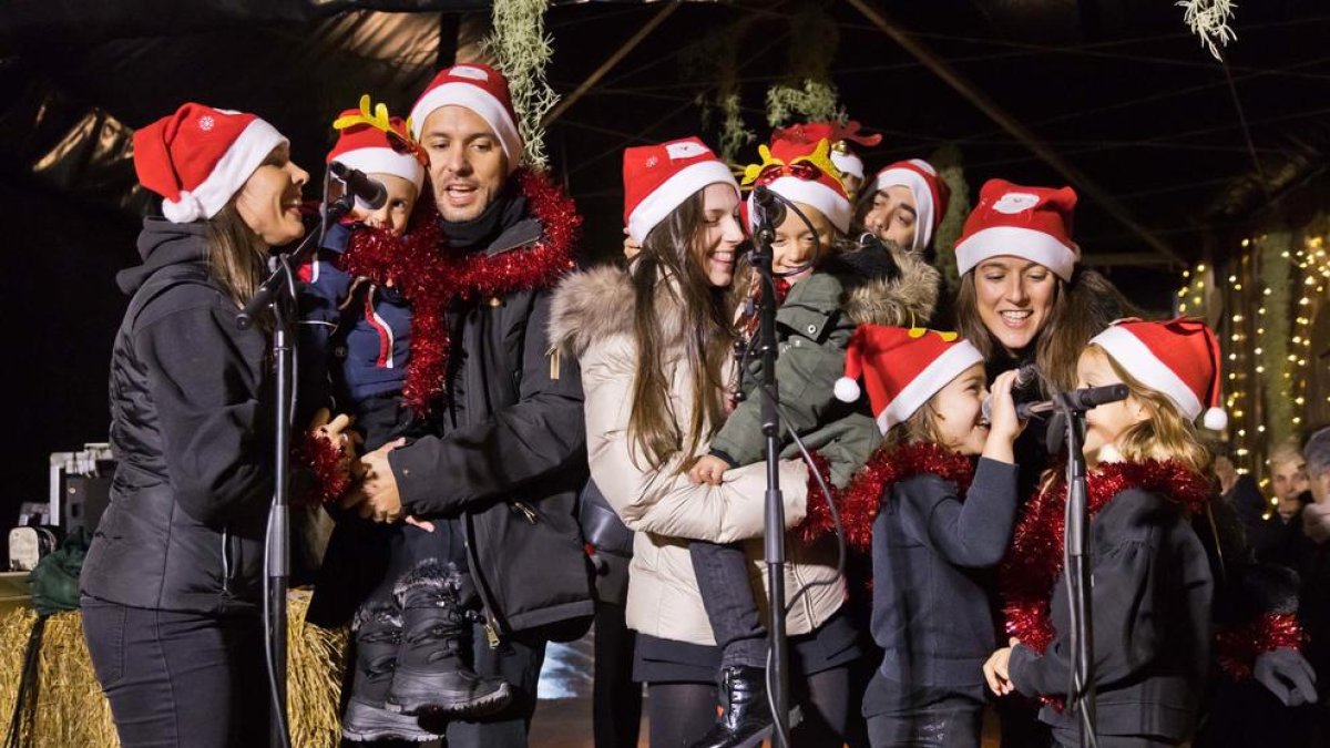 Participants al primer karaoke
