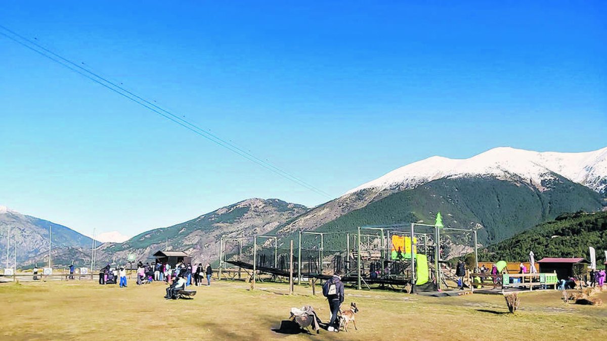 El parc va poder obrir amb normalitat.