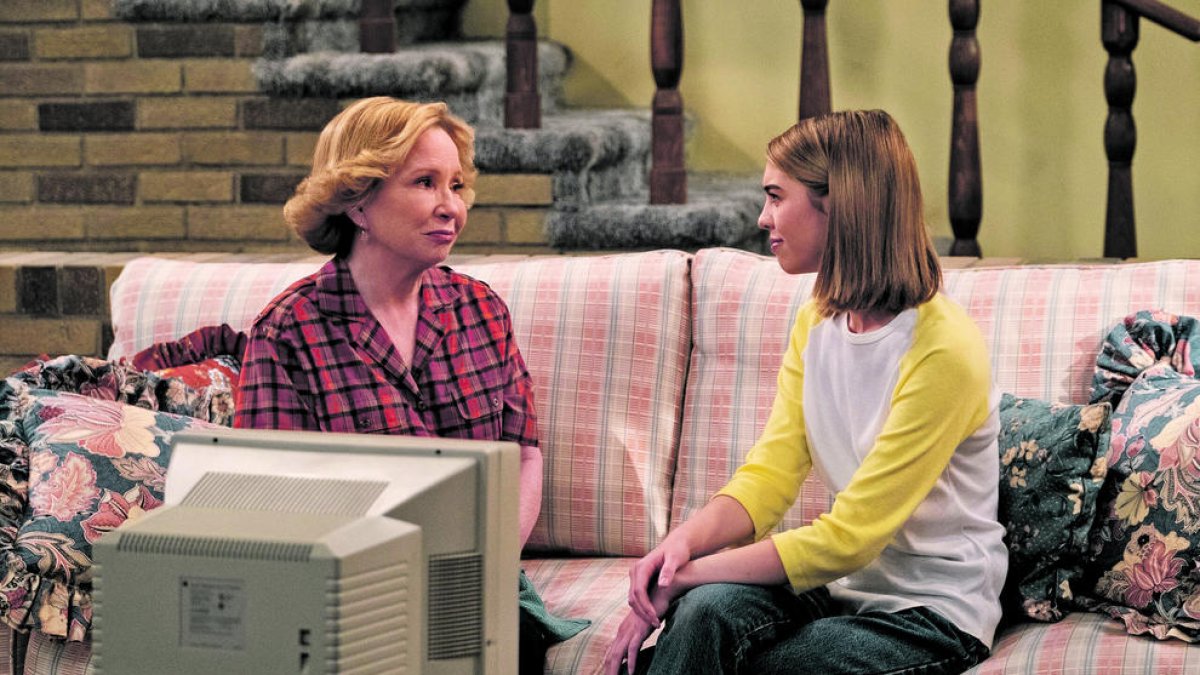 Debra Jo Rupp i Callie Haverda en un moment de la sèrie.