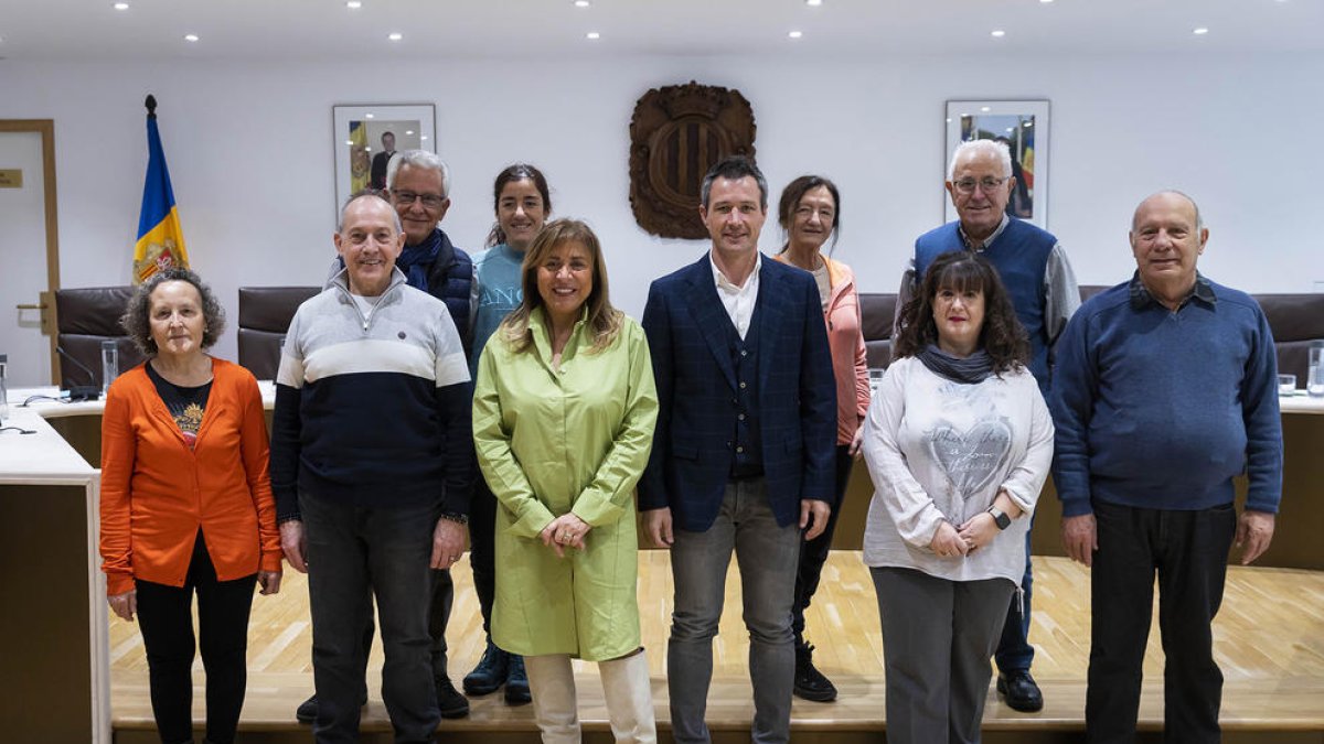 Constitució del consell de la gent gran d'Andorra la Vella