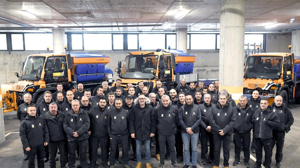 Presentació de l'equip de viabilitat hivernal