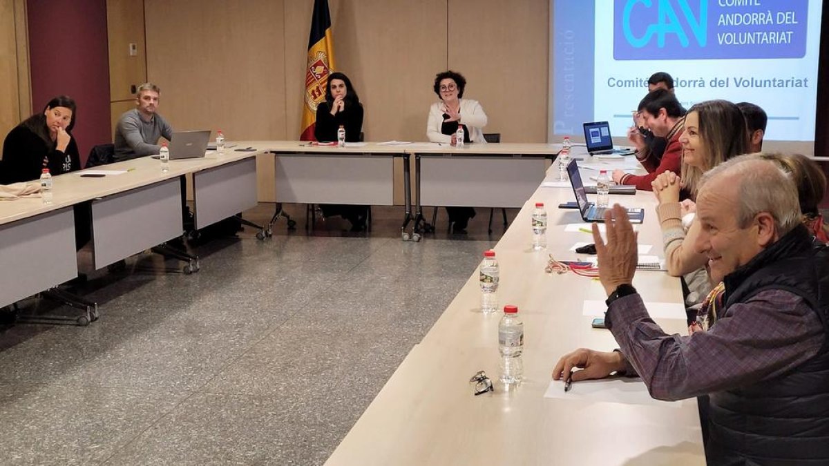 Reunió del Comitè Andorra dl Voluntariat