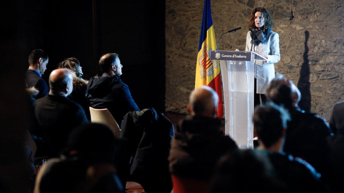 La ministra de Medi Ambient, Agricultura i Sostenibilitat, Sílvia Calvó.