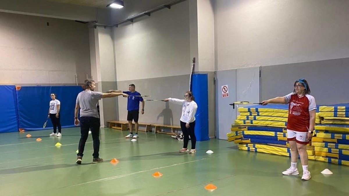 Participació de quatre esportistes d'Special Olympics al campionat de Catalunya de bàdminton