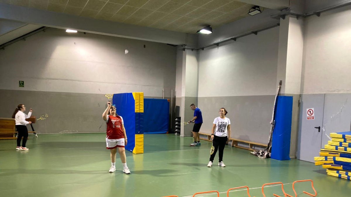 Entrenaments de l'equip.