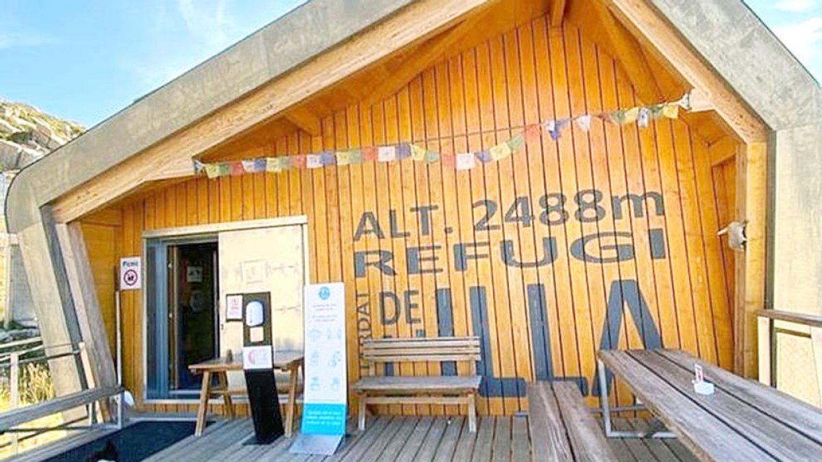 El refugi de l'Illa.