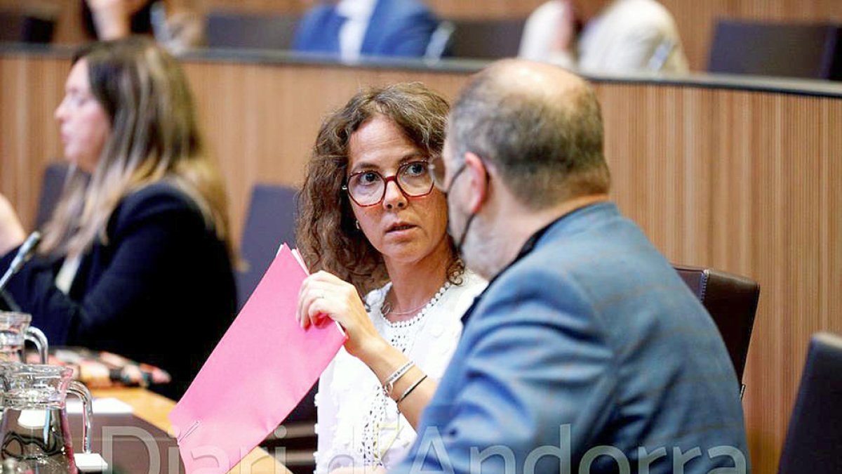 La consellera socialdemòcrata Judith Salazar.