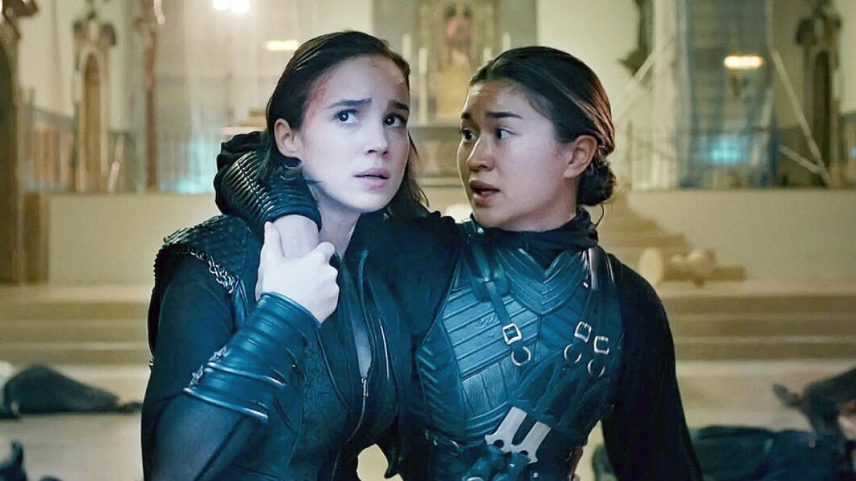 Un fotograma de 'La monja guerrera', que no ha estat renovada.