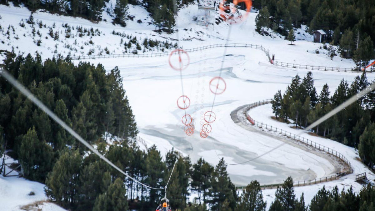 El Mon(t) Magic activarà les principals atraccions, amb la tirolina de 550 metres