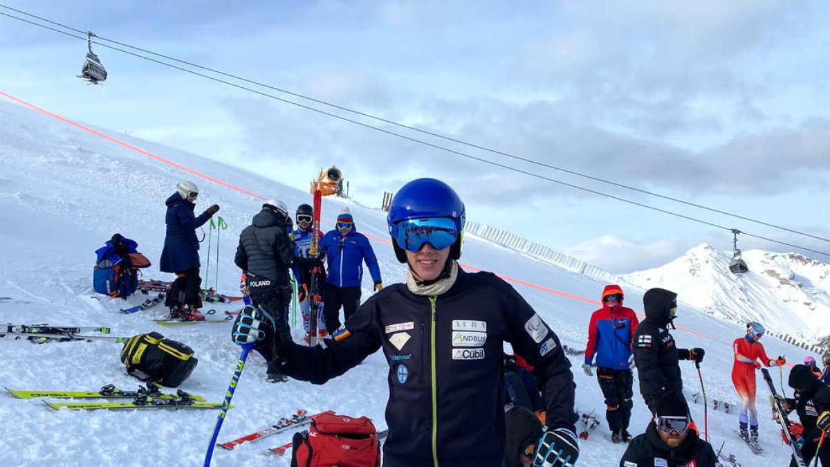 Roger Puig, a Àustria.