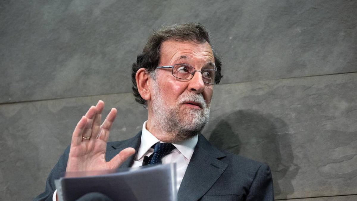 L'expresident espanyol Mariano Rajoy