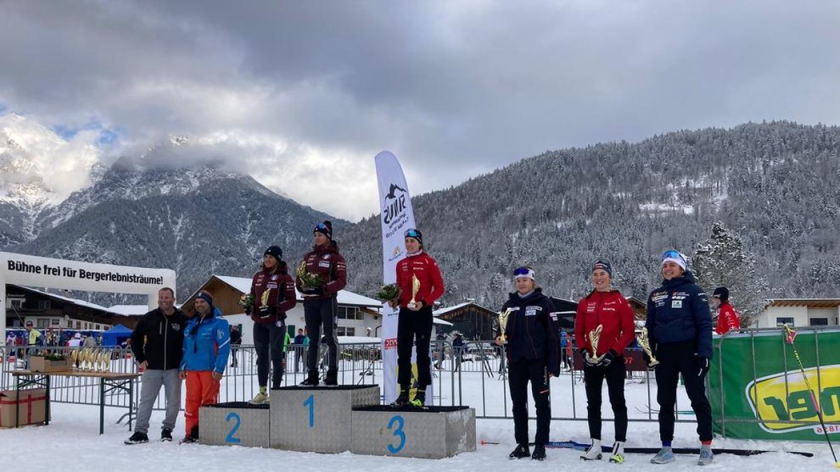 Gina del Rio, 4a a l'sprint júnior de Copa d'Europa