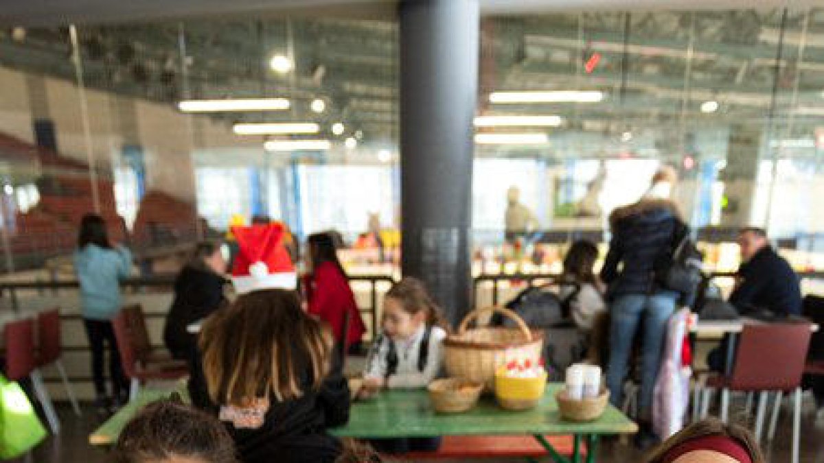 Un grup de nens fent activitats a Canillo.