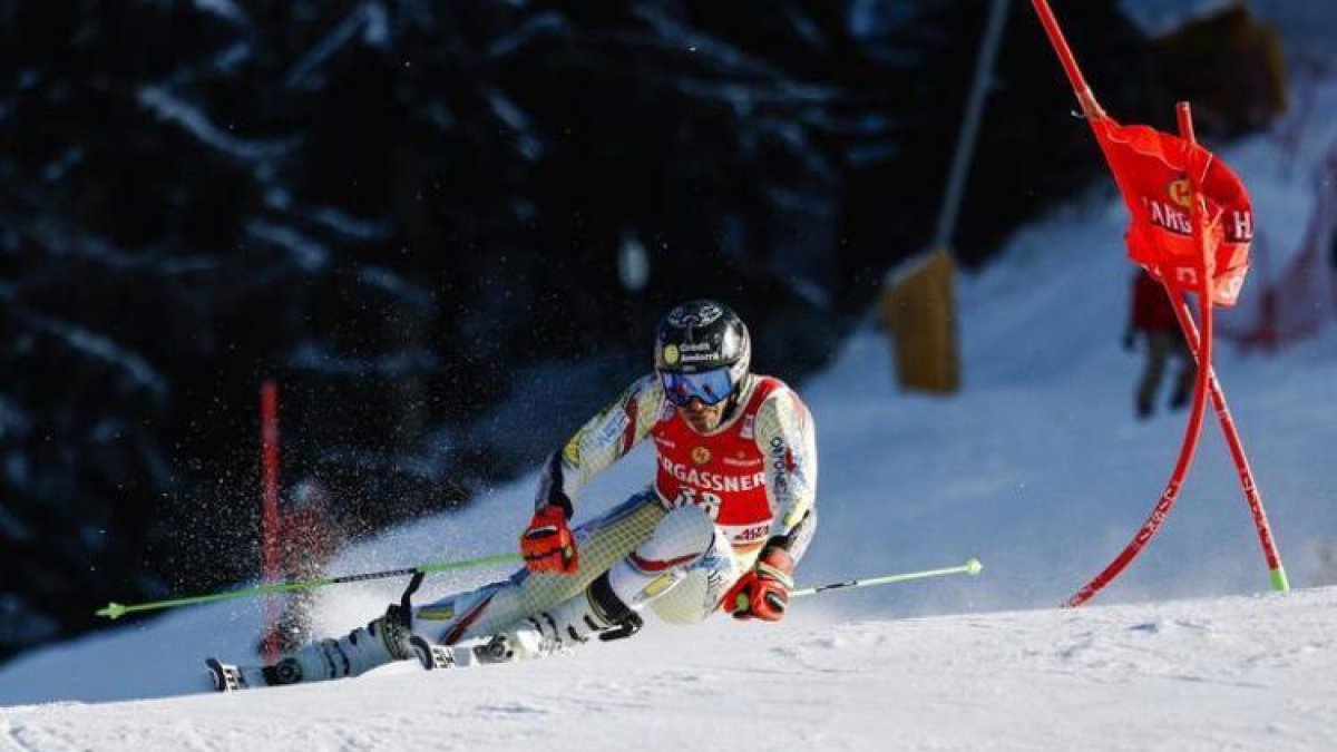 Joan Verdú ha fet una magnífica x posició al segon gegant d'Alta Badia