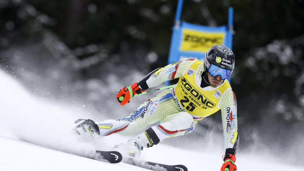 Joan Verdú ho va tornar a fer i va repetir ahir a Alta Badia la 12à posició de la primera jornada.