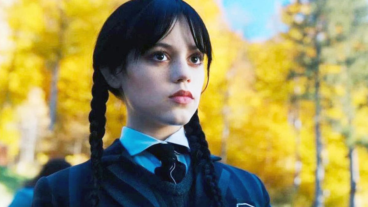 Jenna Ortega en un moment de 'Miércoles'.