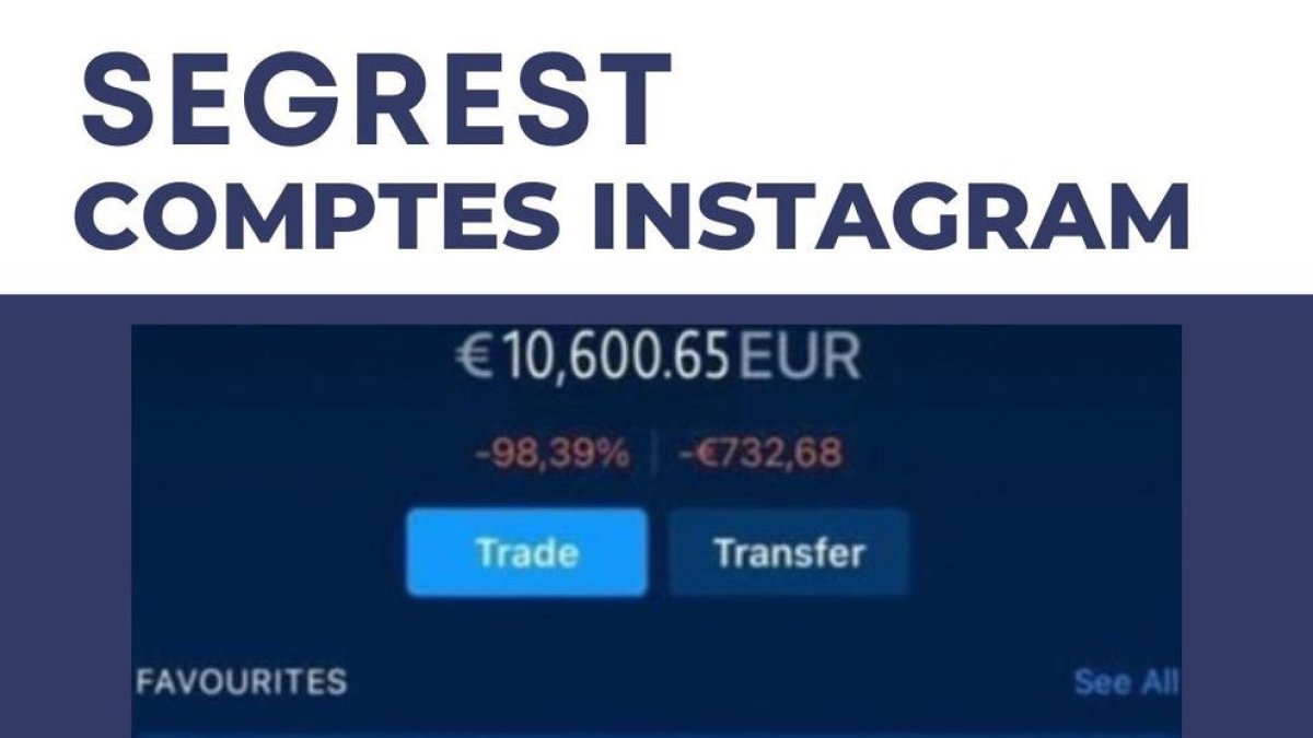 Alerta de la policia pels missatges falsos a Instagram