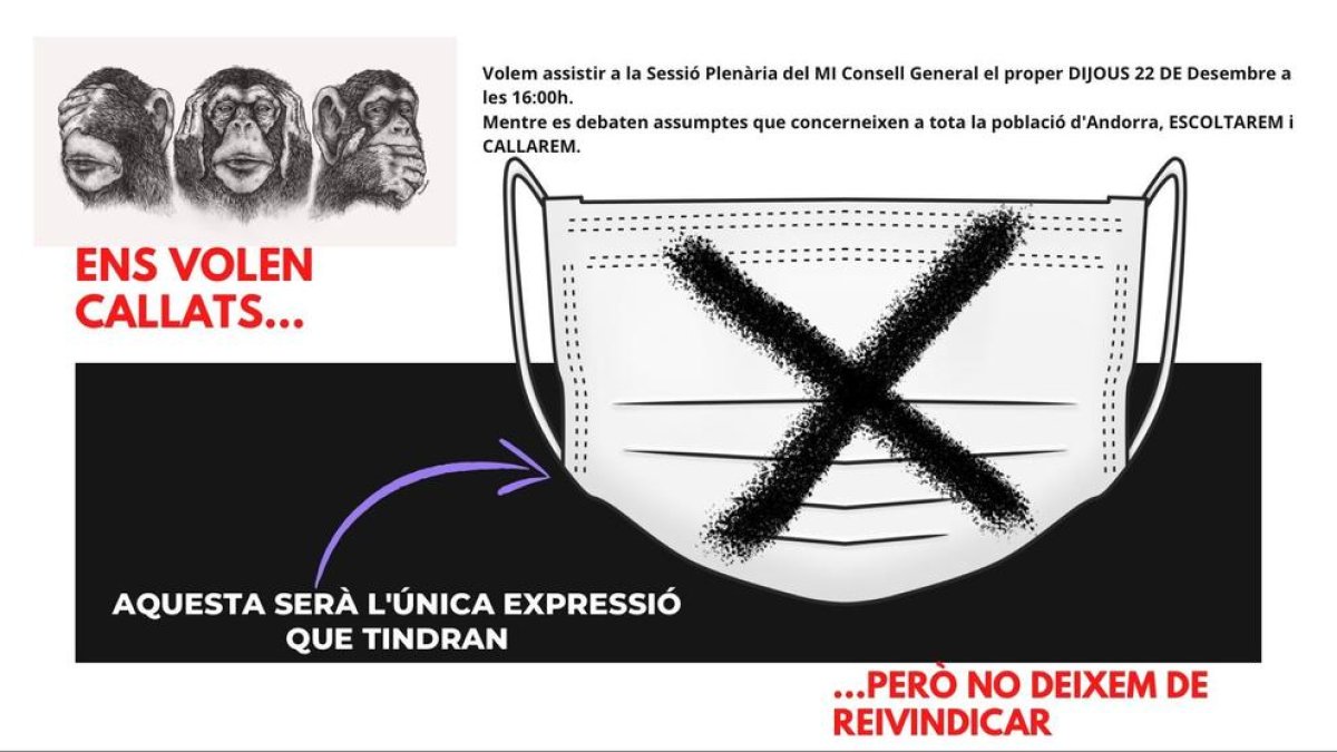 Convocatòria de la protesta sindical al Consell