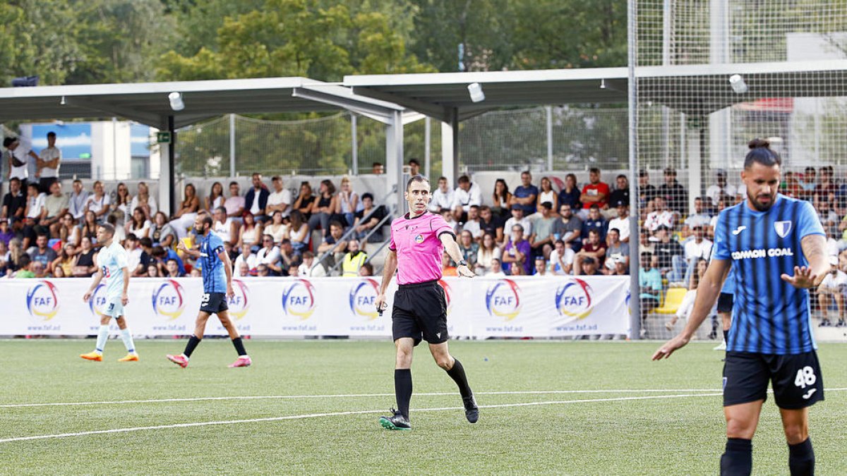 Antoine Chiaramonti al partit de la Supercopa.