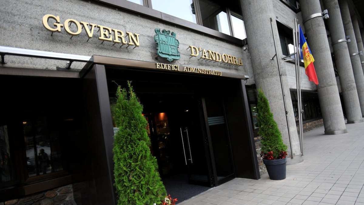 L'edifici administratiu del Govern.