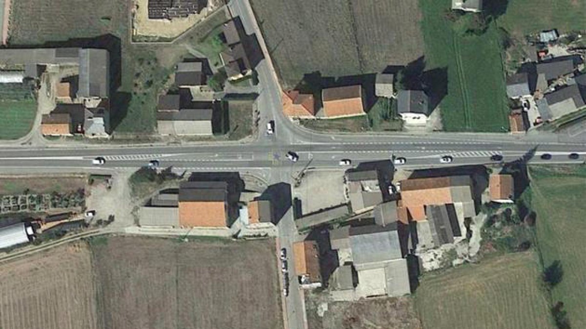 La rotonda se situarà en aquest encreuament.