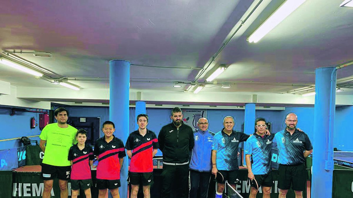 Jugadors dels dos equips.