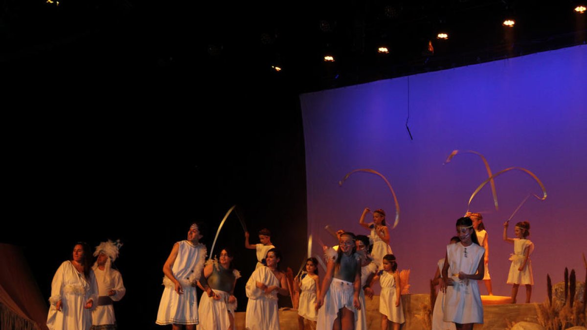 Una de les escenes de l'obra.