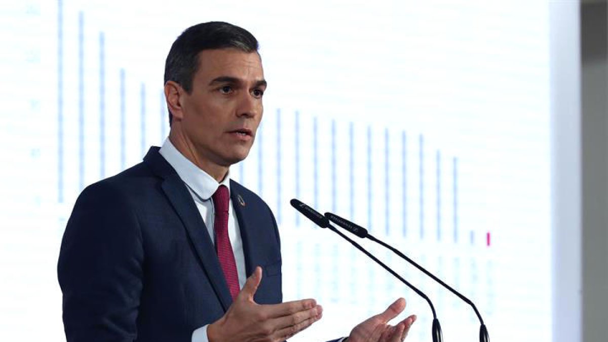 Pedro Sánchez va anunciar ahir la mesura.