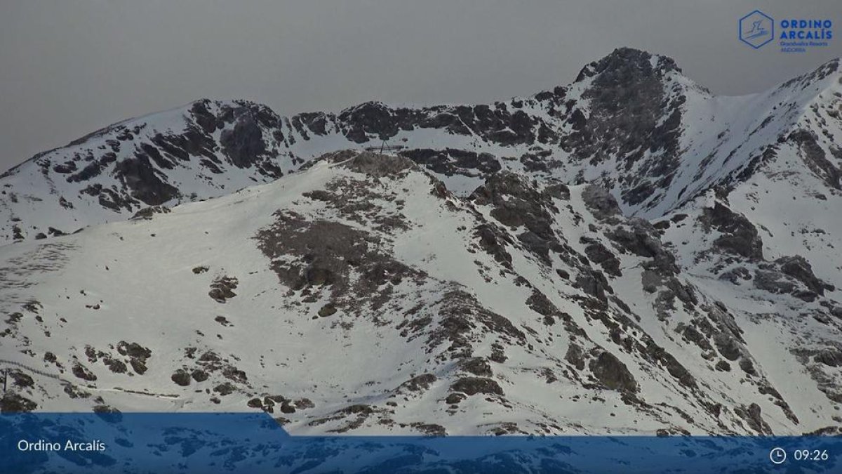 Petita nevada a Ordino Arcalís