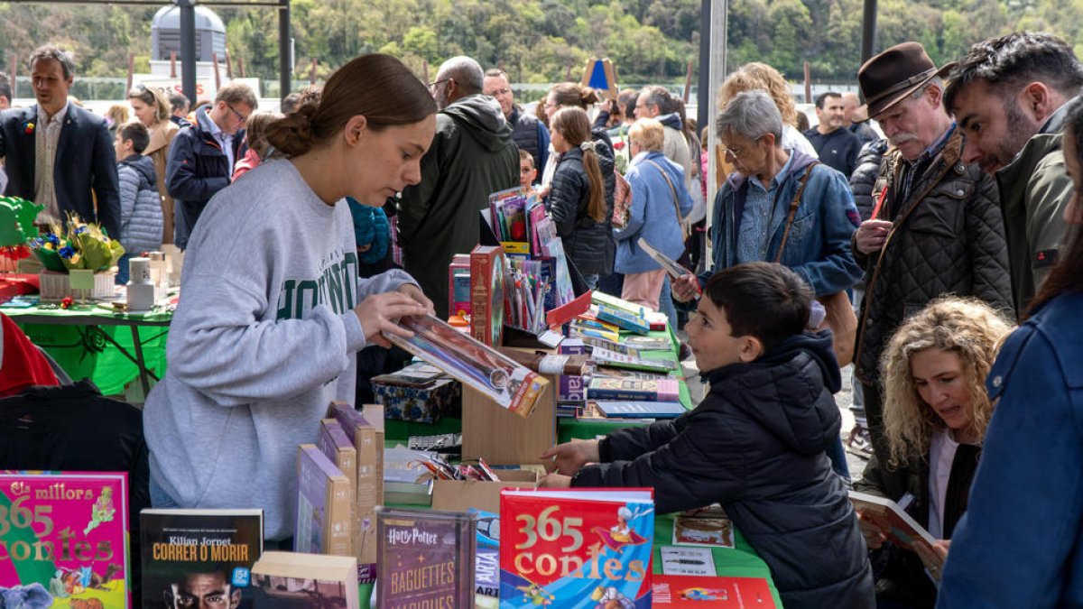 Jornada rècord de venda de llibres