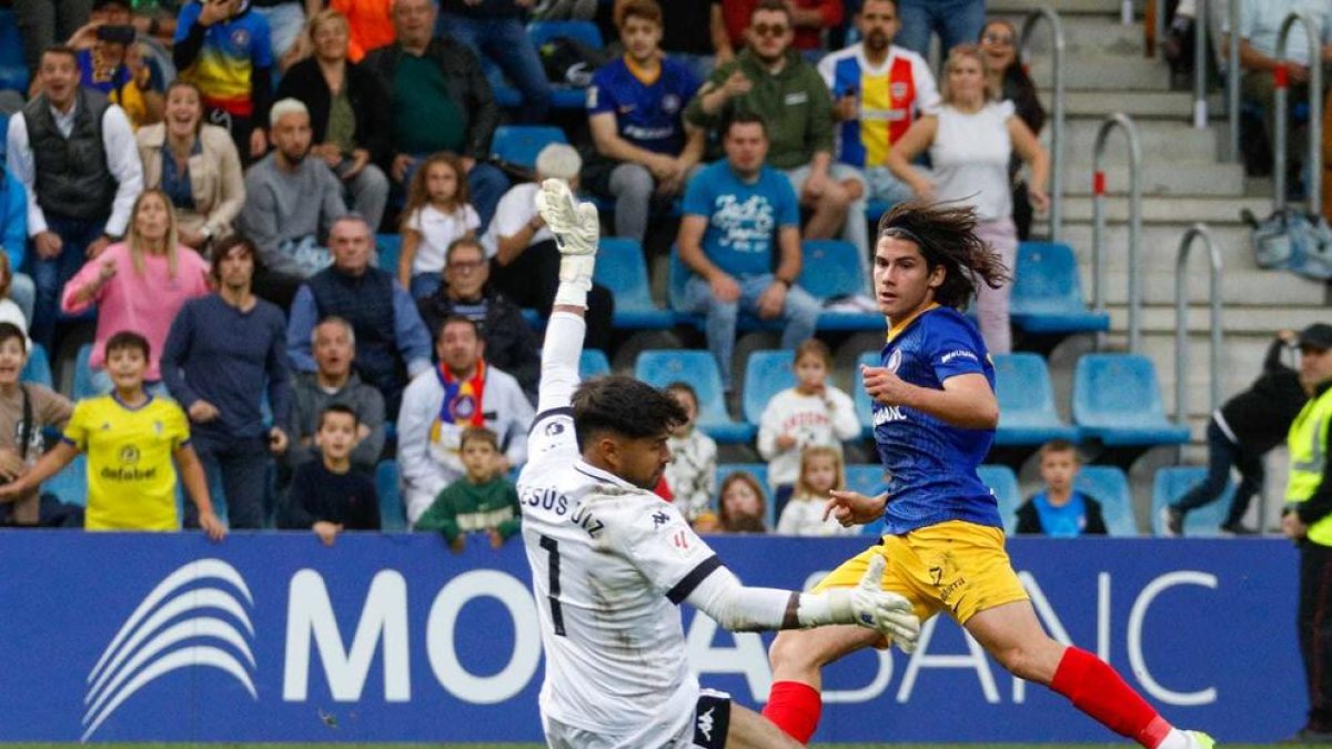 El gol d'Álex Calvo