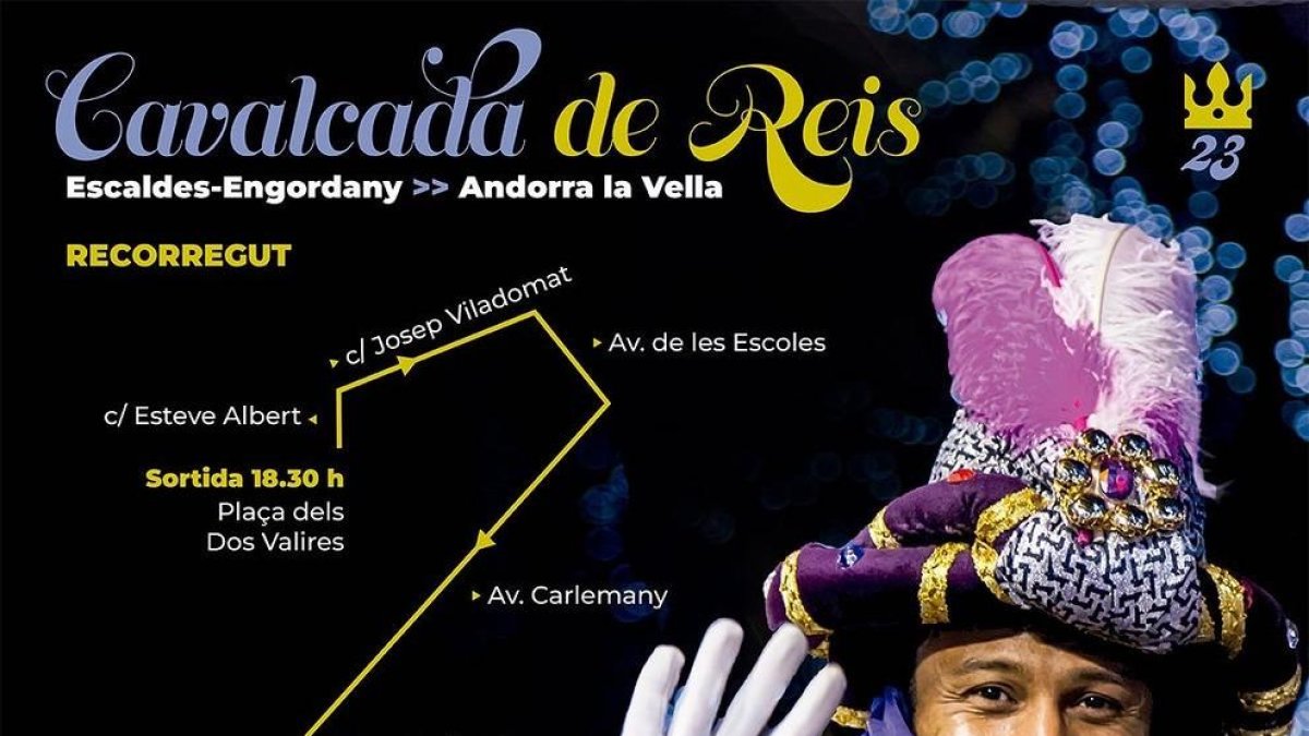 Recorregut de la cavalcada de reis