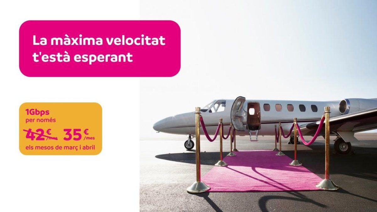 Andorra Telecom rebaixa a 35 euros la tarifa de màxima velocitat